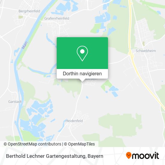 Berthold Lechner Gartengestaltung Karte