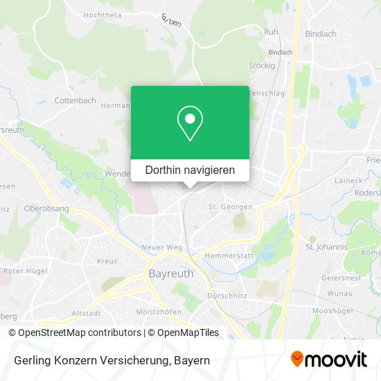 Gerling Konzern Versicherung Karte