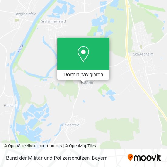 Bund der Militär-und Polizeischützen Karte