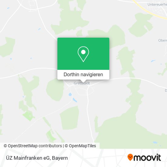 ÜZ Mainfranken eG Karte