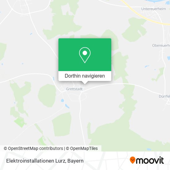 Elektroinstallationen Lurz Karte