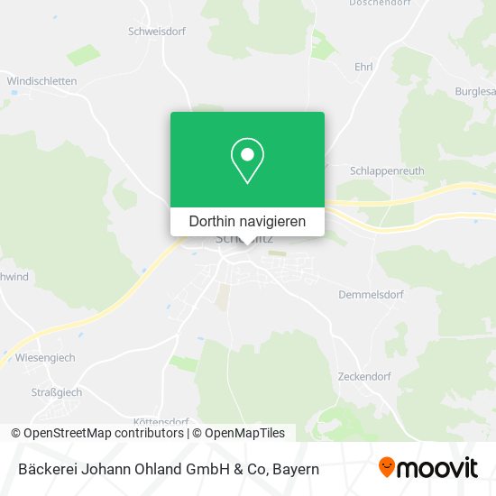 Bäckerei Johann Ohland GmbH & Co Karte