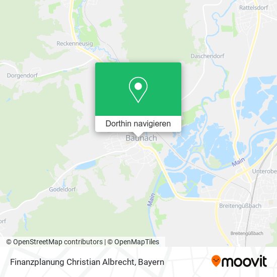 Finanzplanung Christian Albrecht Karte