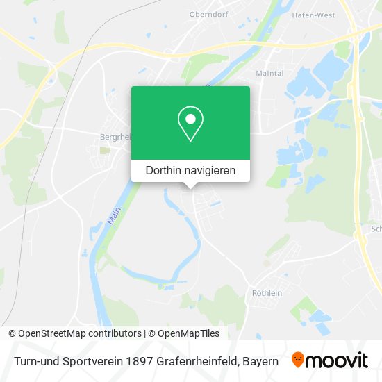 Turn-und Sportverein 1897 Grafenrheinfeld Karte