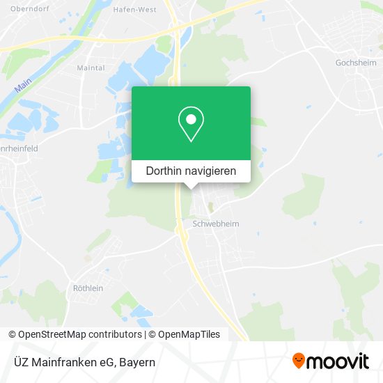 ÜZ Mainfranken eG Karte