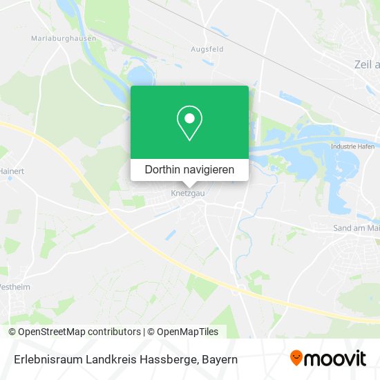 Erlebnisraum Landkreis Hassberge Karte