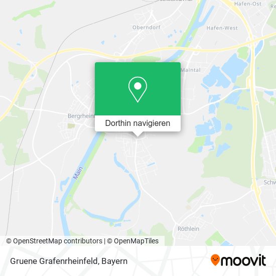 Gruene Grafenrheinfeld Karte