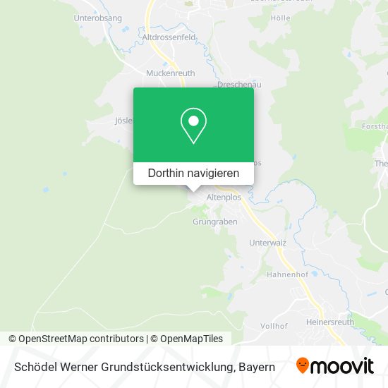 Schödel Werner Grundstücksentwicklung Karte