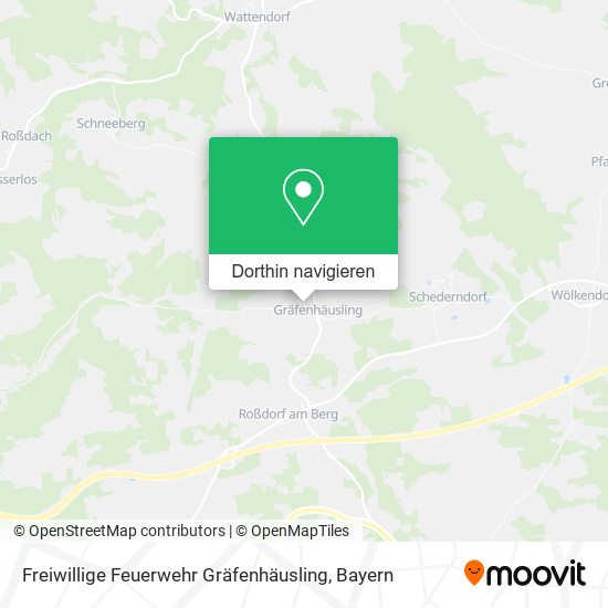 Freiwillige Feuerwehr Gräfenhäusling Karte