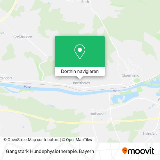 Gangstark Hundephysiotherapie Karte