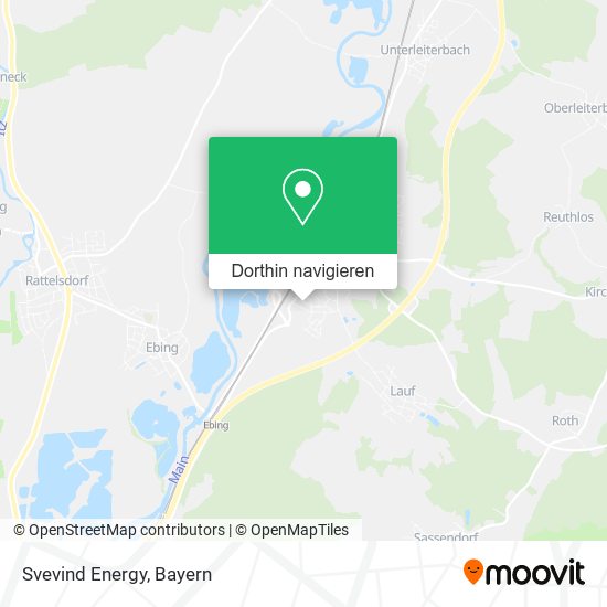 Svevind Energy Karte