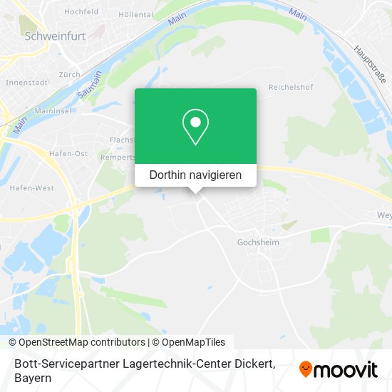 Bott-Servicepartner Lagertechnik-Center Dickert Karte