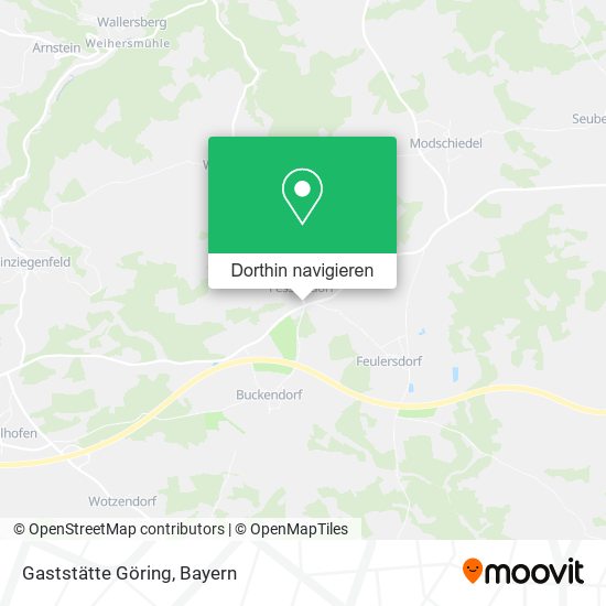 Gaststätte Göring Karte