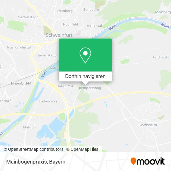 Mainbogenpraxis Karte