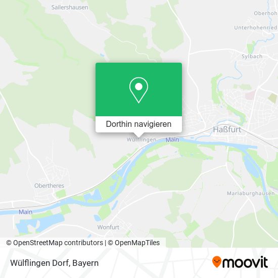 Wülflingen Dorf Karte