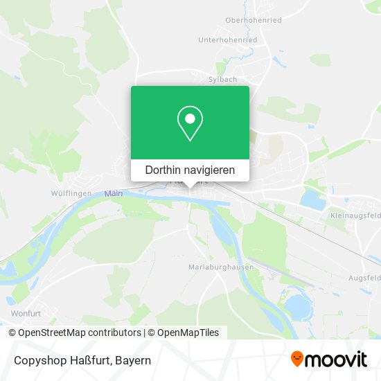 Copyshop Haßfurt Karte