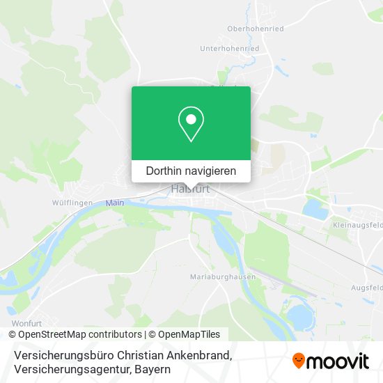 Versicherungsbüro Christian Ankenbrand, Versicherungsagentur Karte