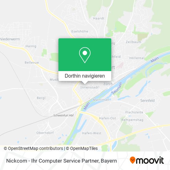 Nickcom - Ihr Computer Service Partner Karte