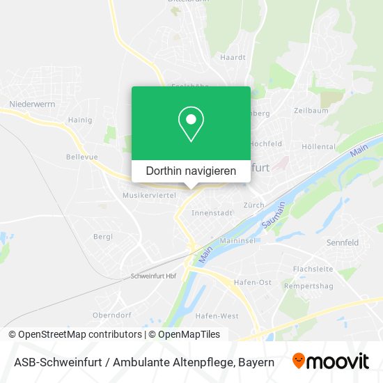 ASB-Schweinfurt / Ambulante Altenpflege Karte
