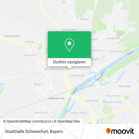 Stadthalle Schweinfurt Karte