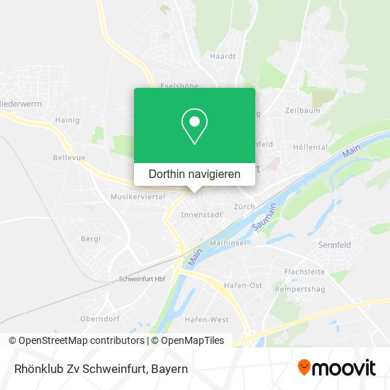 Rhönklub Zv Schweinfurt Karte