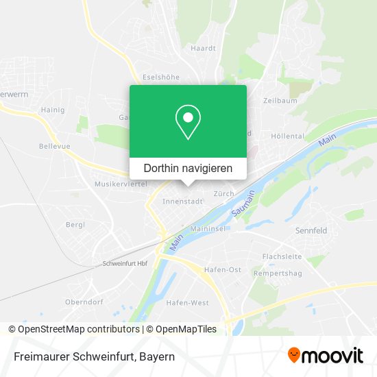 Freimaurer Schweinfurt Karte