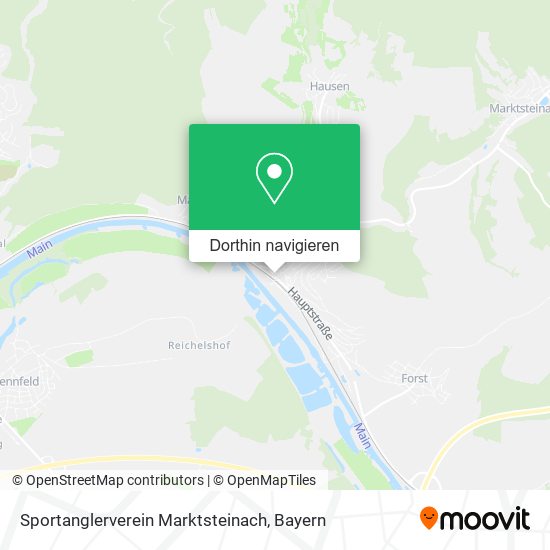 Sportanglerverein Marktsteinach Karte