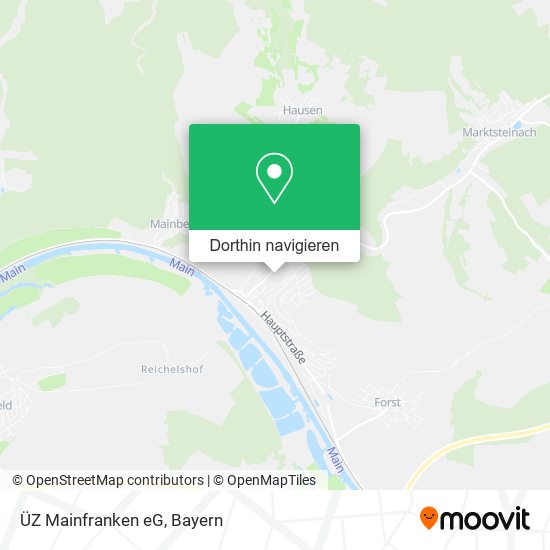 ÜZ Mainfranken eG Karte