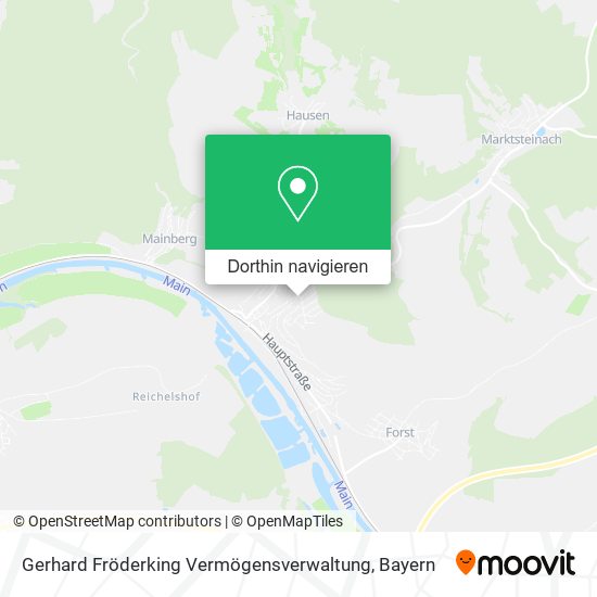 Gerhard Fröderking Vermögensverwaltung Karte