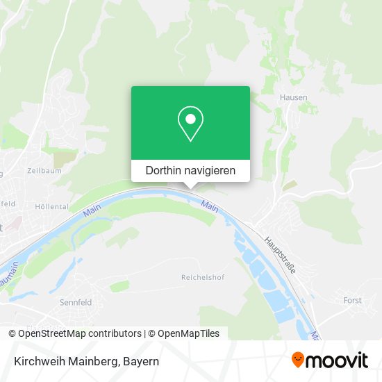 Kirchweih Mainberg Karte