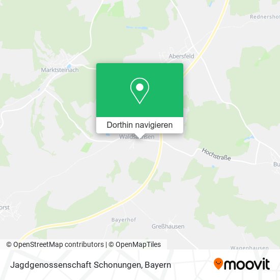 Jagdgenossenschaft Schonungen Karte