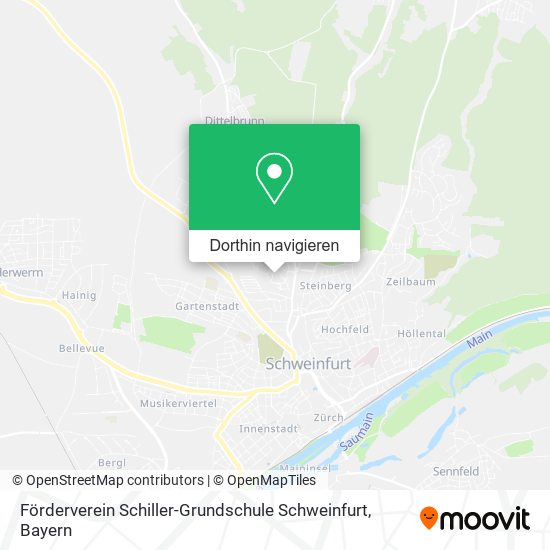 Förderverein Schiller-Grundschule Schweinfurt Karte