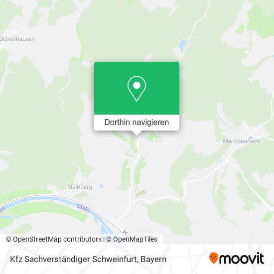 Kfz Sachverständiger Schweinfurt Karte