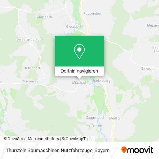 Thürstein Baumaschinen Nutzfahrzeuge Karte