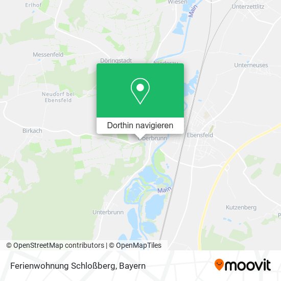 Ferienwohnung Schloßberg Karte