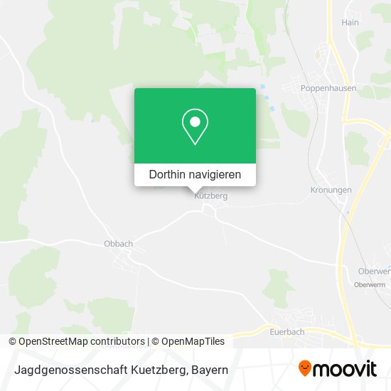 Jagdgenossenschaft Kuetzberg Karte