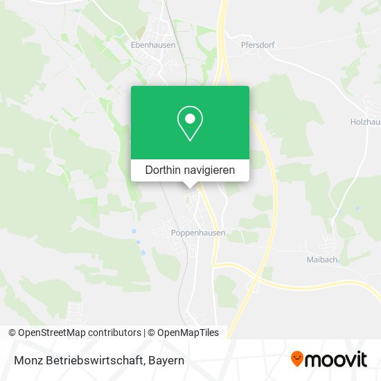 Monz Betriebswirtschaft Karte