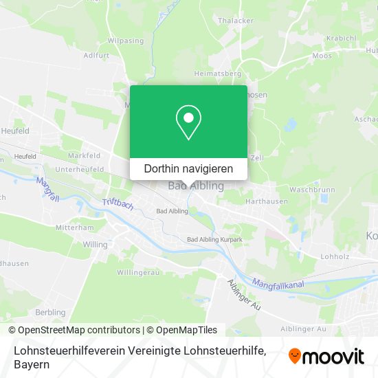 Lohnsteuerhilfeverein Vereinigte Lohnsteuerhilfe Karte