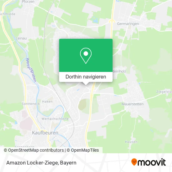 Amazon Locker-Ziege Karte