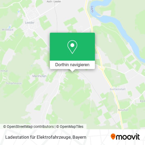 Ladestation für Elektrofahrzeuge Karte