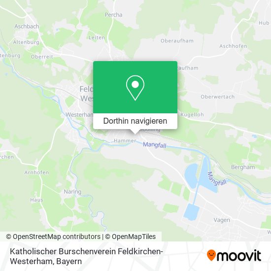 Katholischer Burschenverein Feldkirchen-Westerham Karte