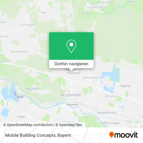 Mobile Building Concepts Karte