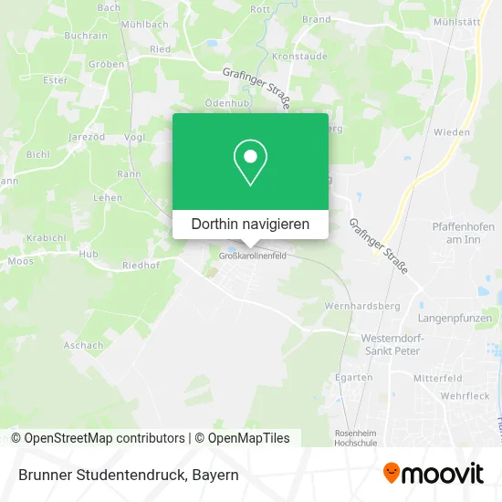 Brunner Studentendruck Karte