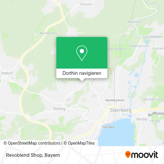 Revoblend Shop Karte