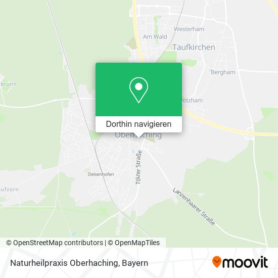 Naturheilpraxis Oberhaching Karte