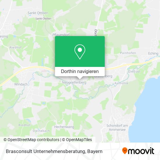 Brasconsult Unternehmensberatung Karte