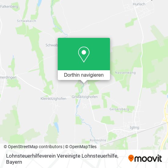 Lohnsteuerhilfeverein Vereinigte Lohnsteuerhilfe Karte