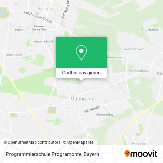 Programmierschule Programonte Karte