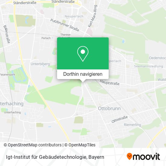 Igt-Institut für Gebäudetechnologie Karte