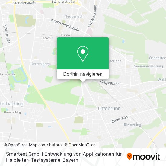 Smartest GmbH Entwicklung von Applikationen für Halbleiter- Testsysteme Karte